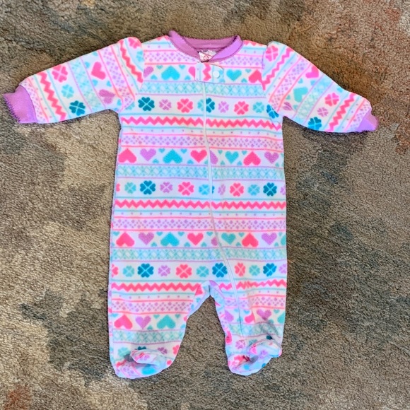 4/$12 garanimals fleece sleep and play - Picture 1 of 1
